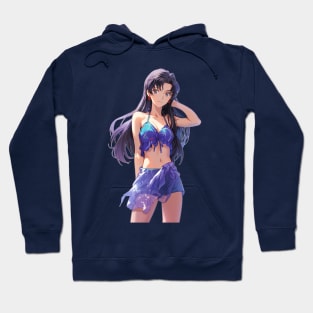 Misato Katsuragi Neon Genesis Evangelion Swimsuit Hoodie